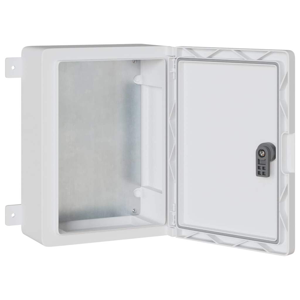vidaXL Szafka sterownicza Szary 32 x 13 x 33 cm Plastik ABS