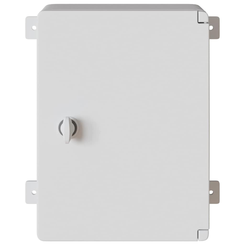 vidaXL Szafka sterownicza Szary 32 x 15 x 35 cm Plastik ABS