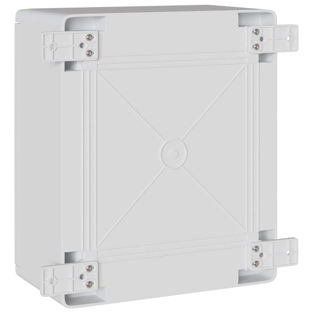 vidaXL Szafka sterownicza Szary 37 x 16,5 x 35 cm Plastik ABS