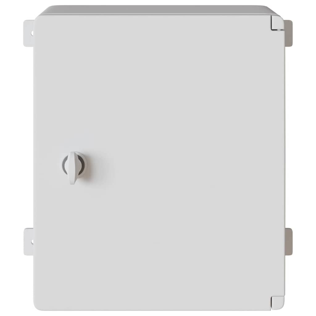 vidaXL Szafka sterownicza Szary 37 x 16,5 x 35 cm Plastik ABS