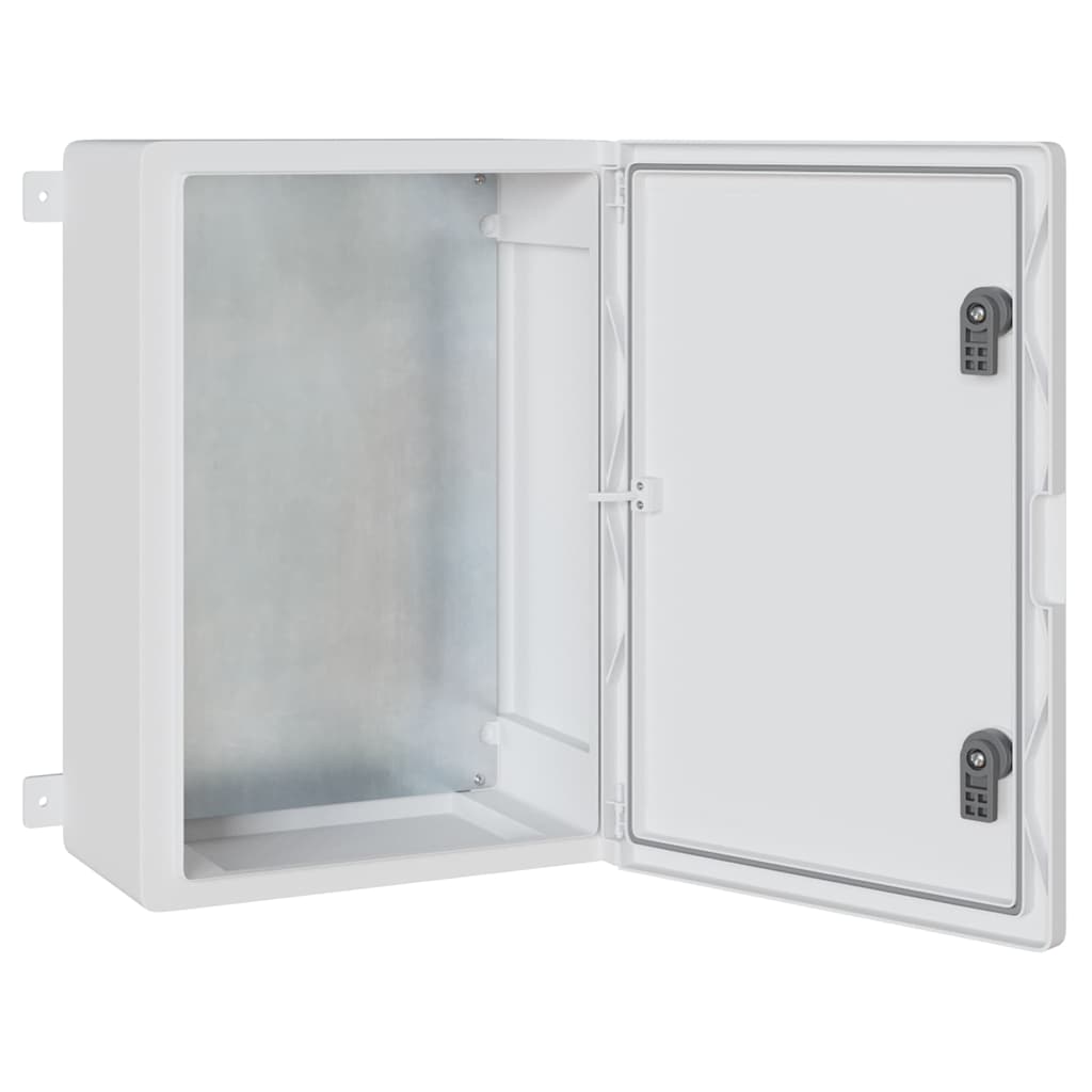 vidaXL Szafka sterownicza Szary 42 x 19,5 x 50 cm Plastik ABS