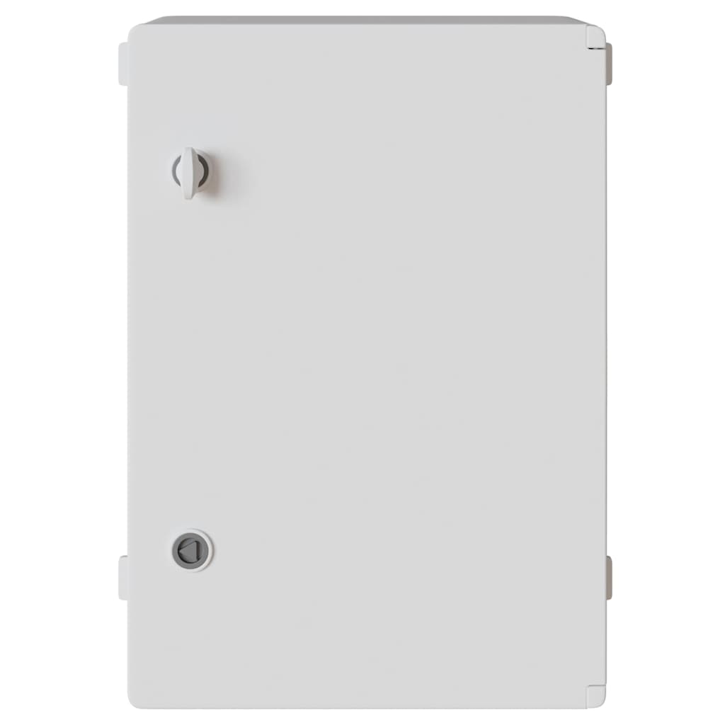 vidaXL Szafka sterownicza Szary 42 x 19,5 x 50 cm Plastik ABS
