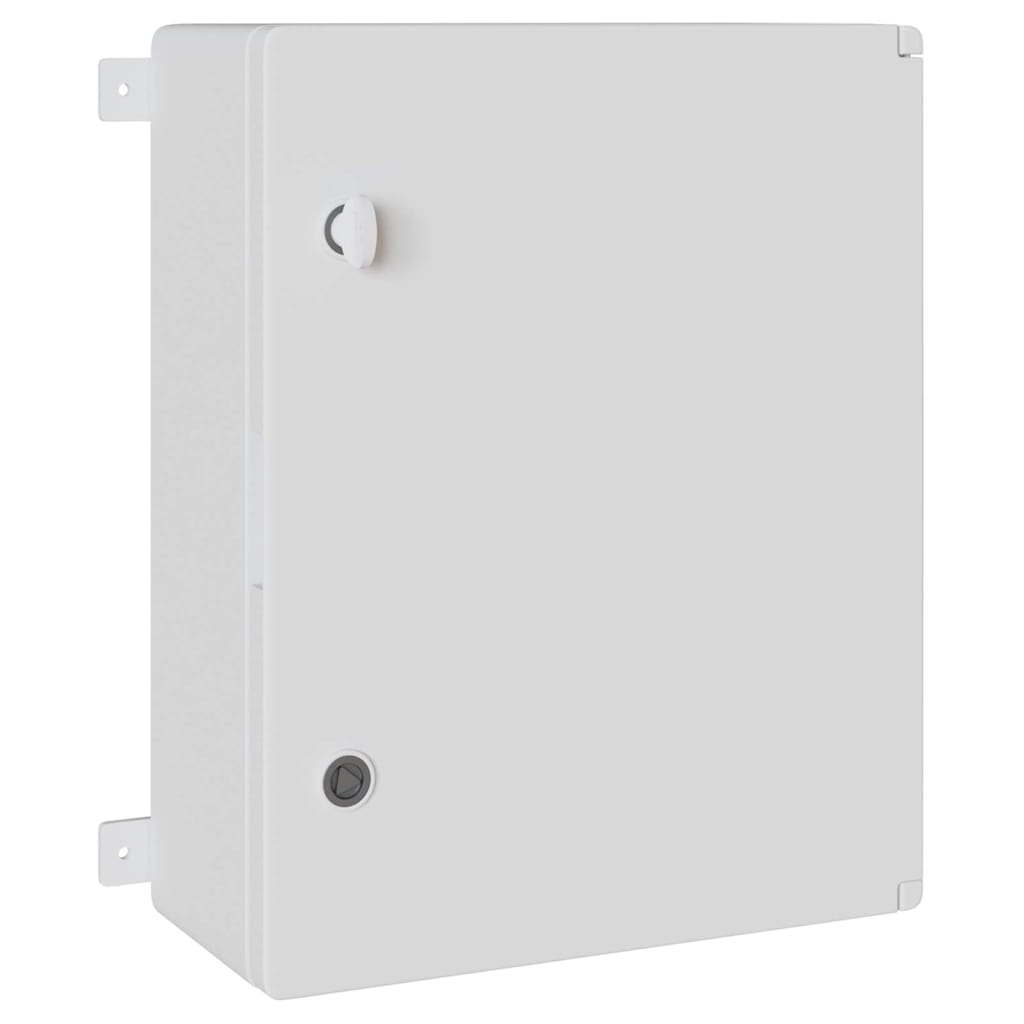 vidaXL Szafka sterownicza Szary 47 x 17,5 x 50 cm Plastik ABS