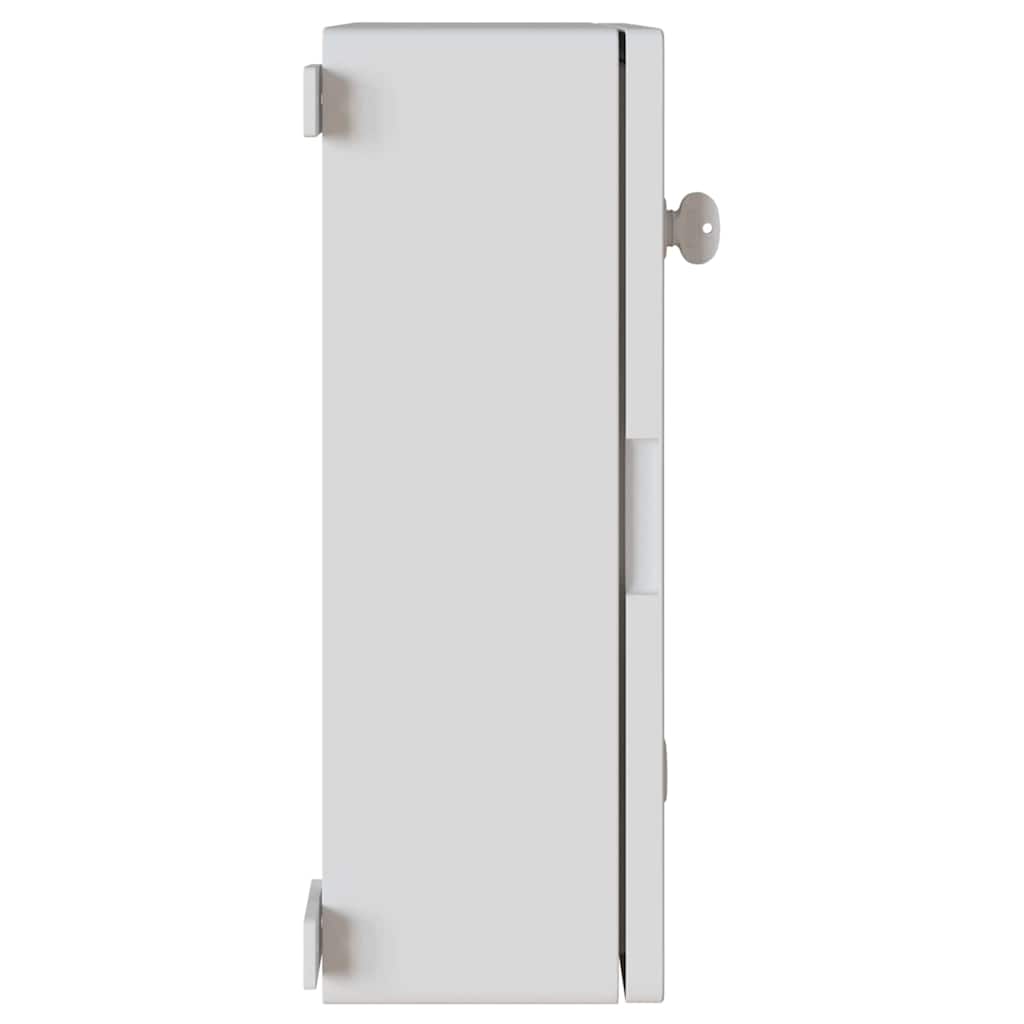 vidaXL Szafka sterownicza Szary 47 x 24 x 50 cm Plastik ABS