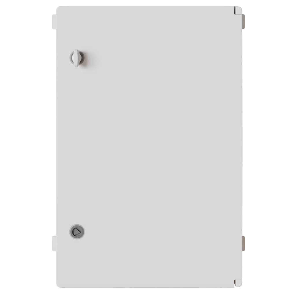 vidaXL Szafka sterownicza Szary 47 x 20 x 50 cm Plastik ABS