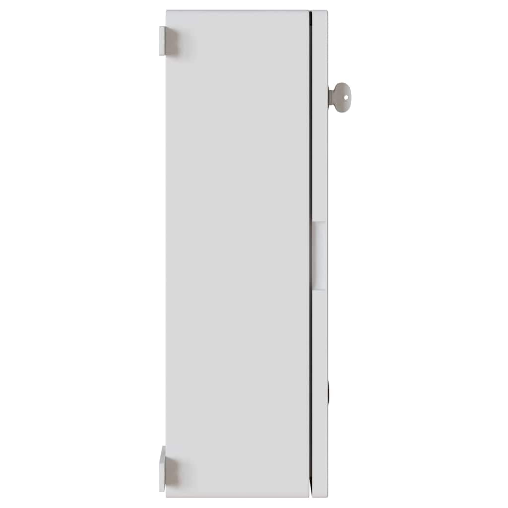 vidaXL Szafka sterownicza Szary 47 x 20 x 50 cm Plastik ABS