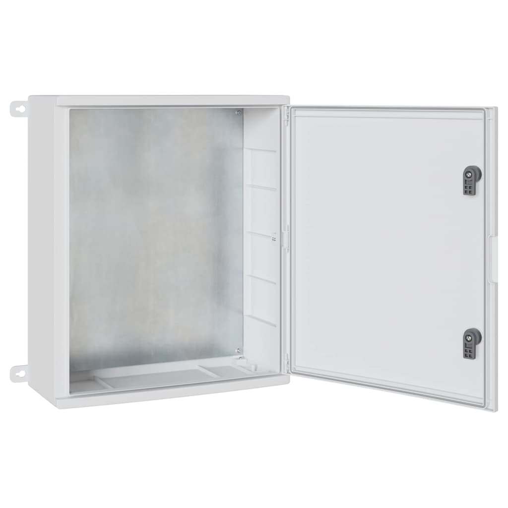 vidaXL Szafka sterownicza Szary 57 x 23 x 60 cm Plastik ABS