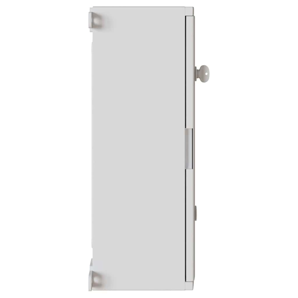 vidaXL Szafka sterownicza Szary 57 x 23 x 60 cm Plastik ABS