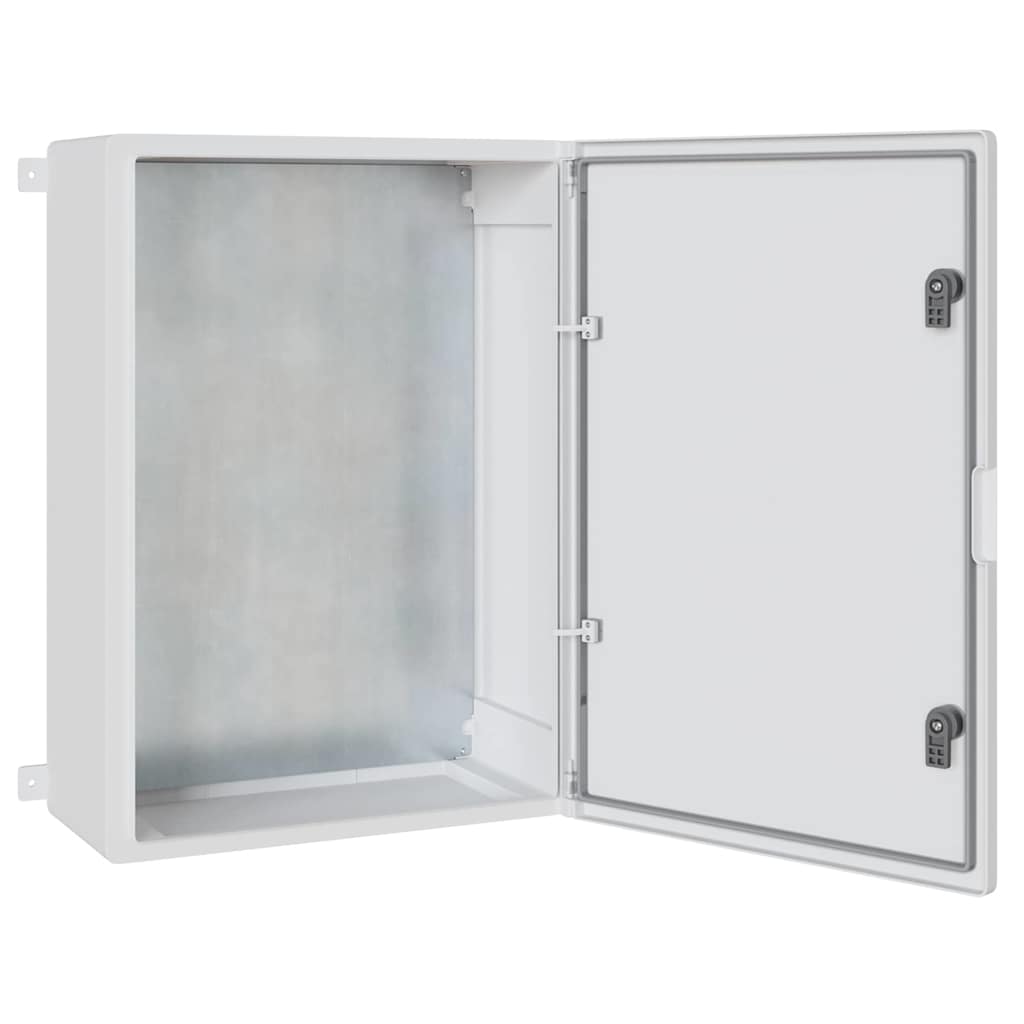 vidaXL Szafka sterownicza Szary 57 x 24,5 x 70 cm Plastik ABS