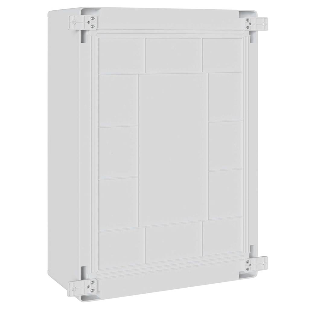 vidaXL Szafka sterownicza Szary 57 x 24,5 x 70 cm Plastik ABS