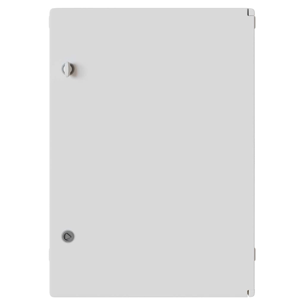 vidaXL Szafka sterownicza Szary 57 x 24,5 x 70 cm Plastik ABS