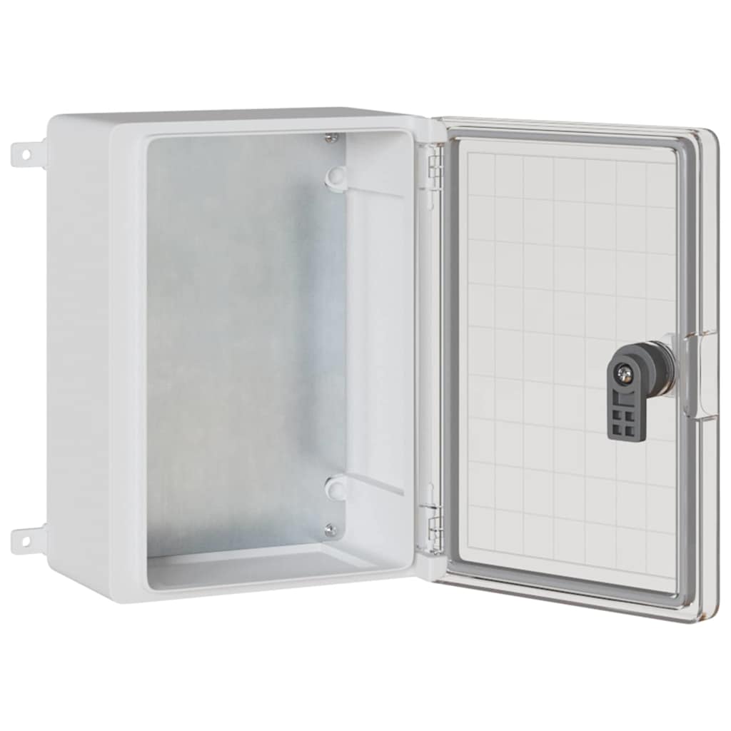 vidaXL Szafka sterownicza Szary 28 x 13 x 28 cm Plastik ABS