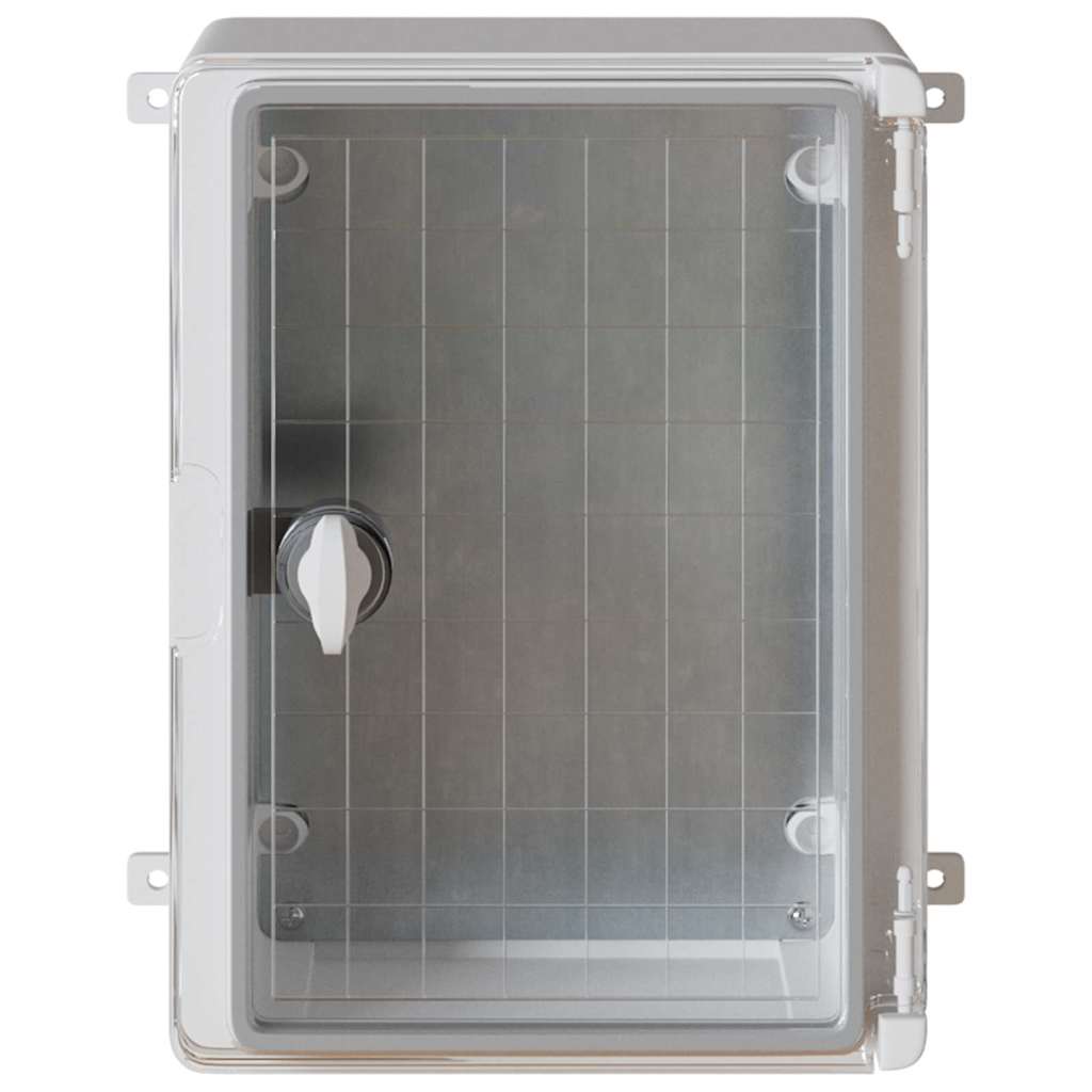 vidaXL Szafka sterownicza Szary 28 x 13 x 28 cm Plastik ABS