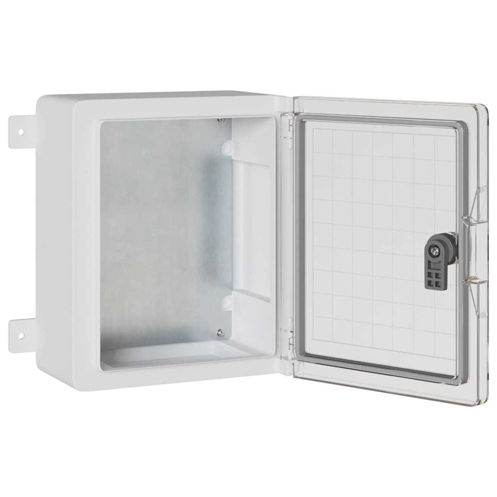 vidaXL Szafka sterownicza Szary 32 x 13 x 30 cm Plastik ABS
