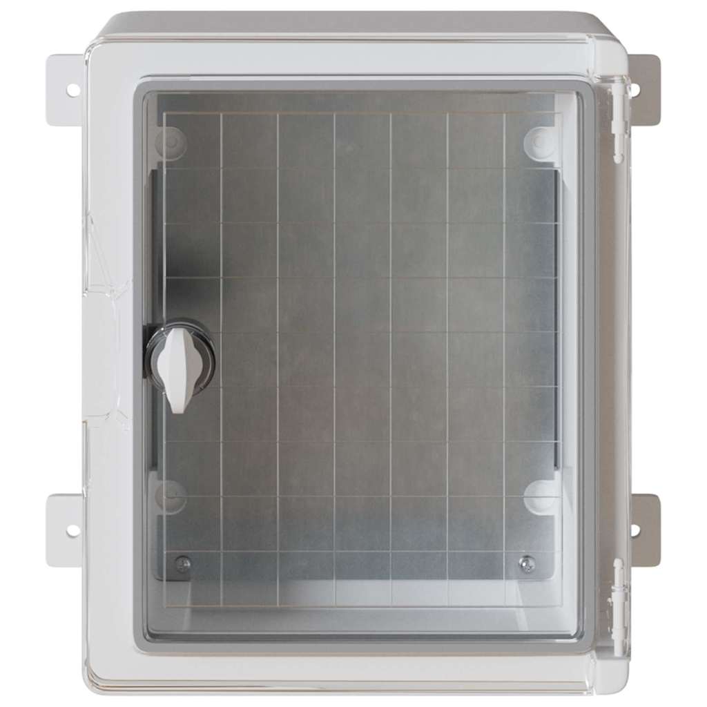 vidaXL Szafka sterownicza Szary 32 x 13 x 30 cm Plastik ABS