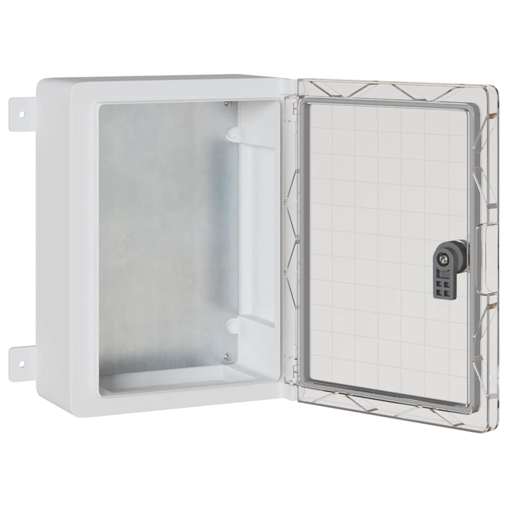 vidaXL Szafka sterownicza Szary 32 x 13 x 33 cm Plastik ABS