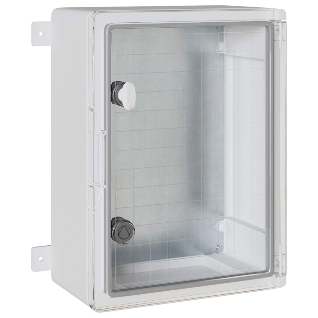 vidaXL Szafka sterownicza Szary 37 x 16,5 x 40 cm Plastik ABS