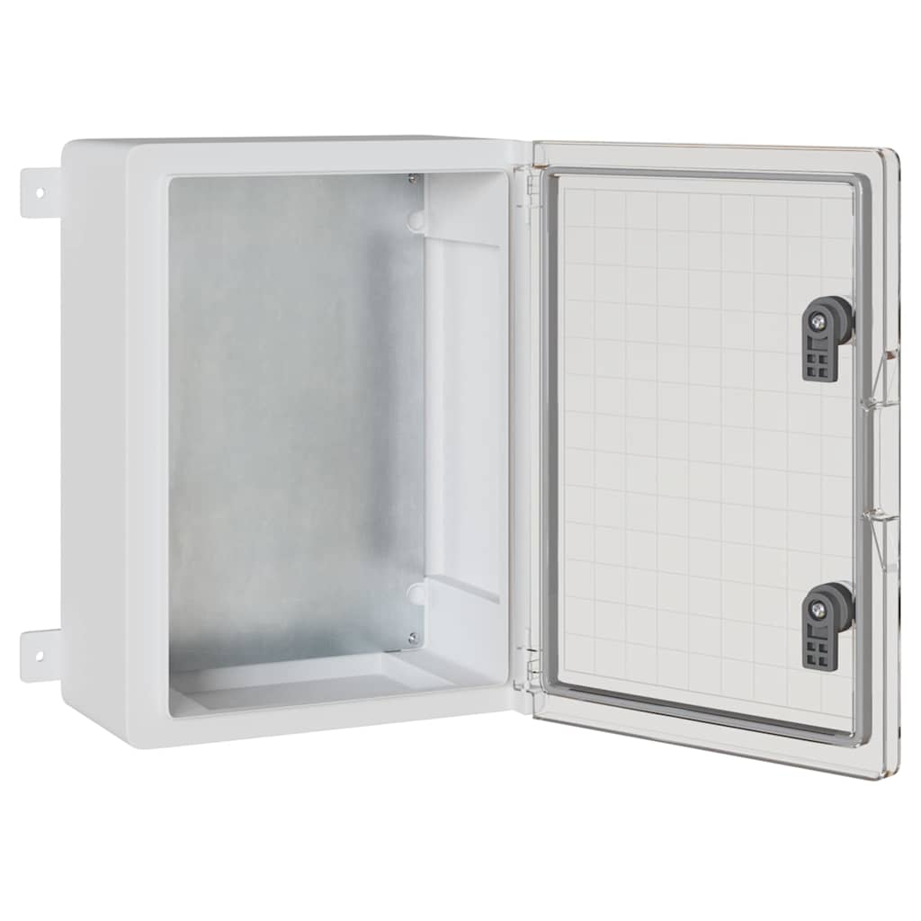 vidaXL Szafka sterownicza Szary 37 x 16,5 x 40 cm Plastik ABS