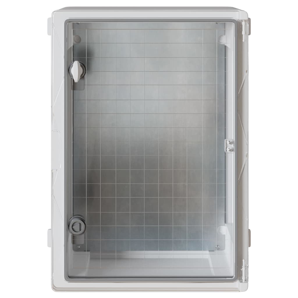 vidaXL Szafka sterownicza Szary 42 x 19,5 x 50 cm Plastik ABS