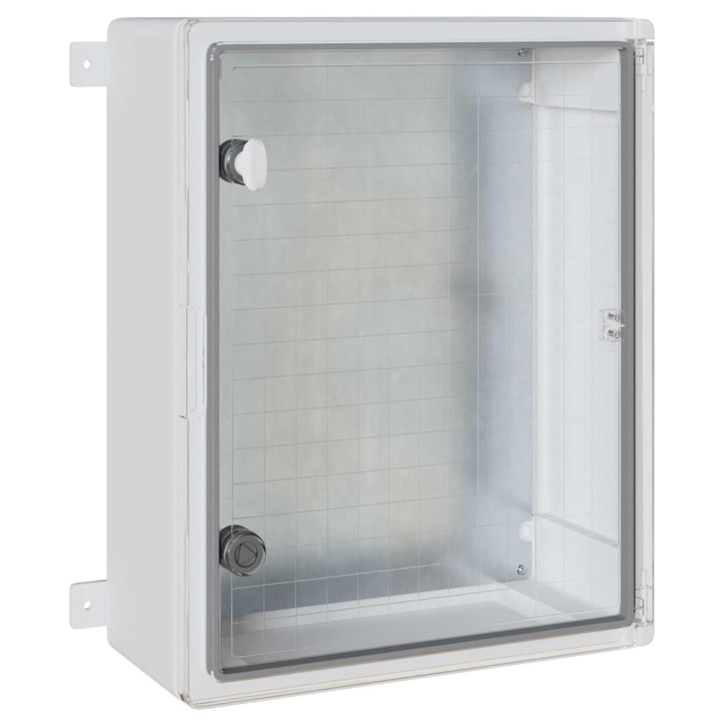 vidaXL Szafka sterownicza Szary 47 x 24 x 50 cm Plastik ABS