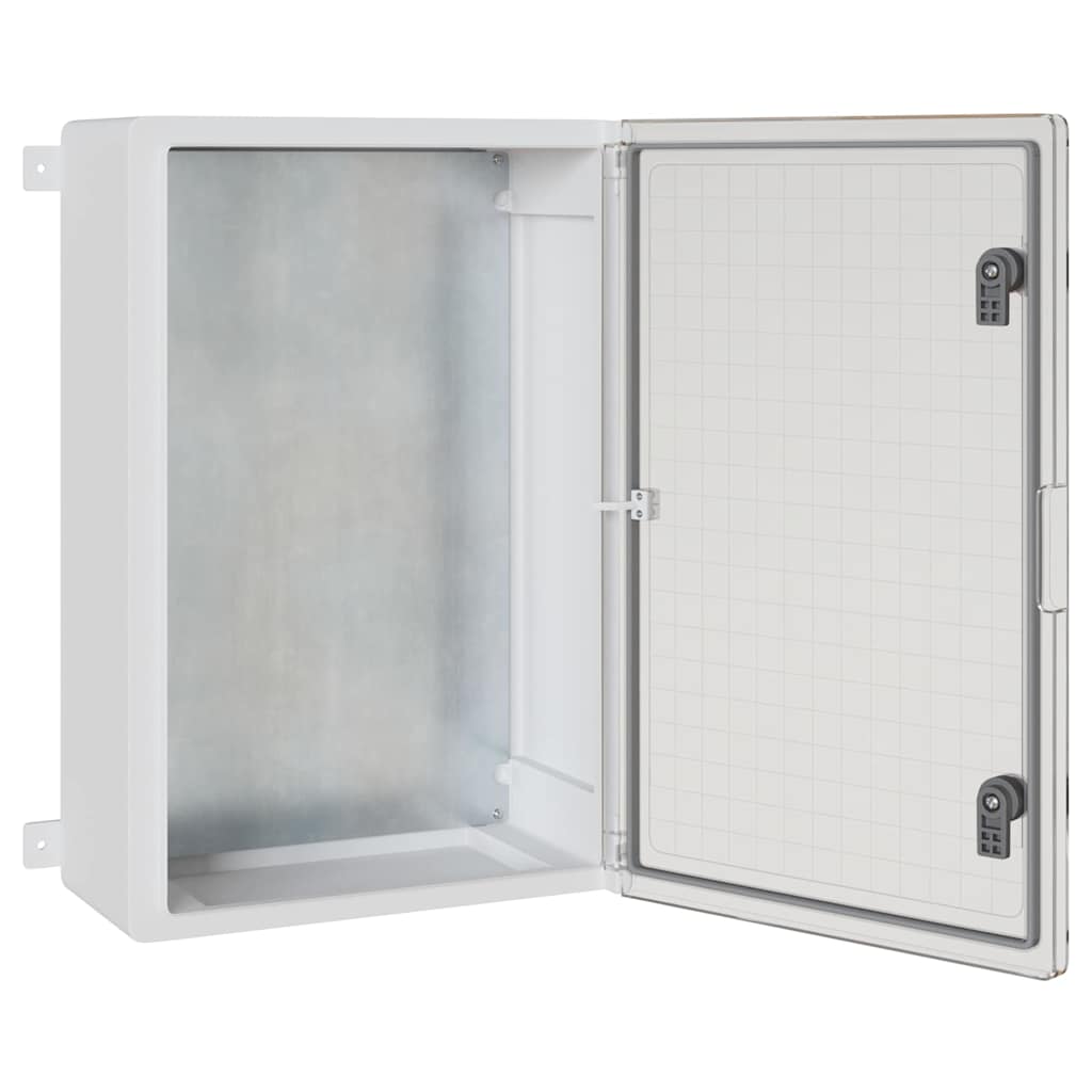 vidaXL Szafka sterownicza Szary 47 x 20 x 50 cm Plastik ABS