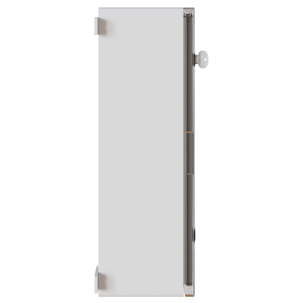 vidaXL Szafka sterownicza Szary 47 x 20 x 50 cm Plastik ABS