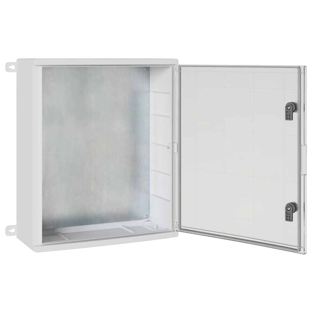 vidaXL Szafka sterownicza Szary 57 x 23 x 60 cm Plastik ABS