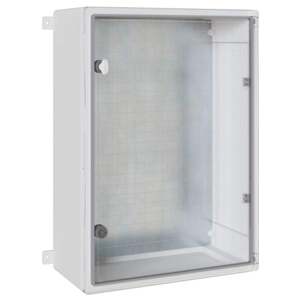 vidaXL Szafka sterownicza Szary 57 x 24,5 x 70 cm Plastik ABS
