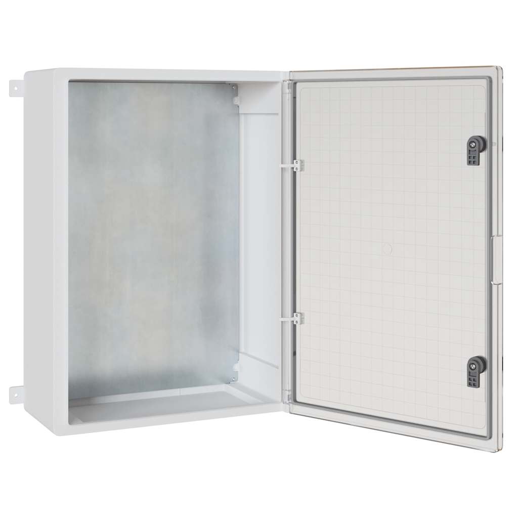 vidaXL Szafka sterownicza Szary 57 x 24,5 x 70 cm Plastik ABS