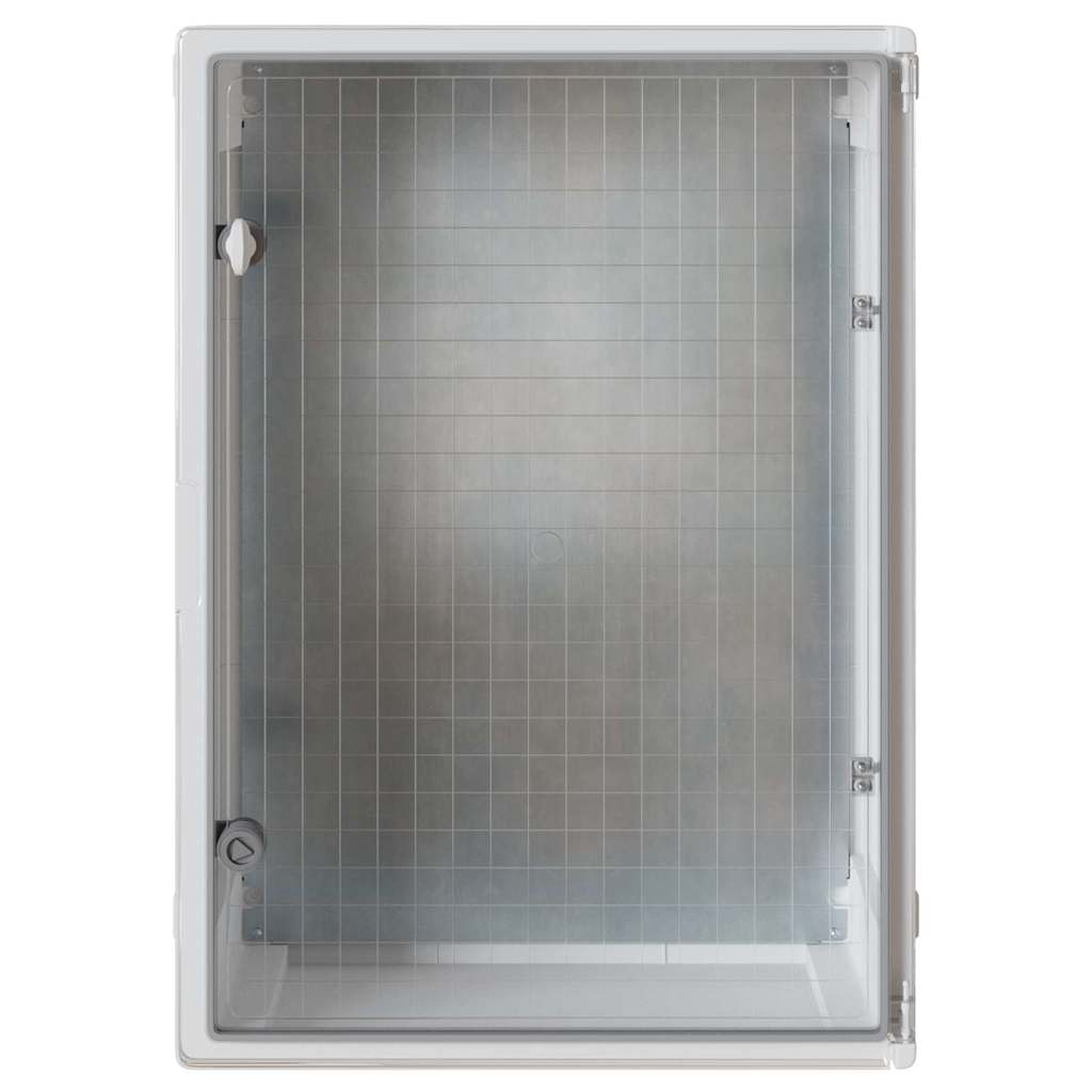 vidaXL Szafka sterownicza Szary 57 x 24,5 x 70 cm Plastik ABS