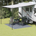 vidaXL Dywan pod namiot Niebieski i szary 300 x 250 cm Polietylen