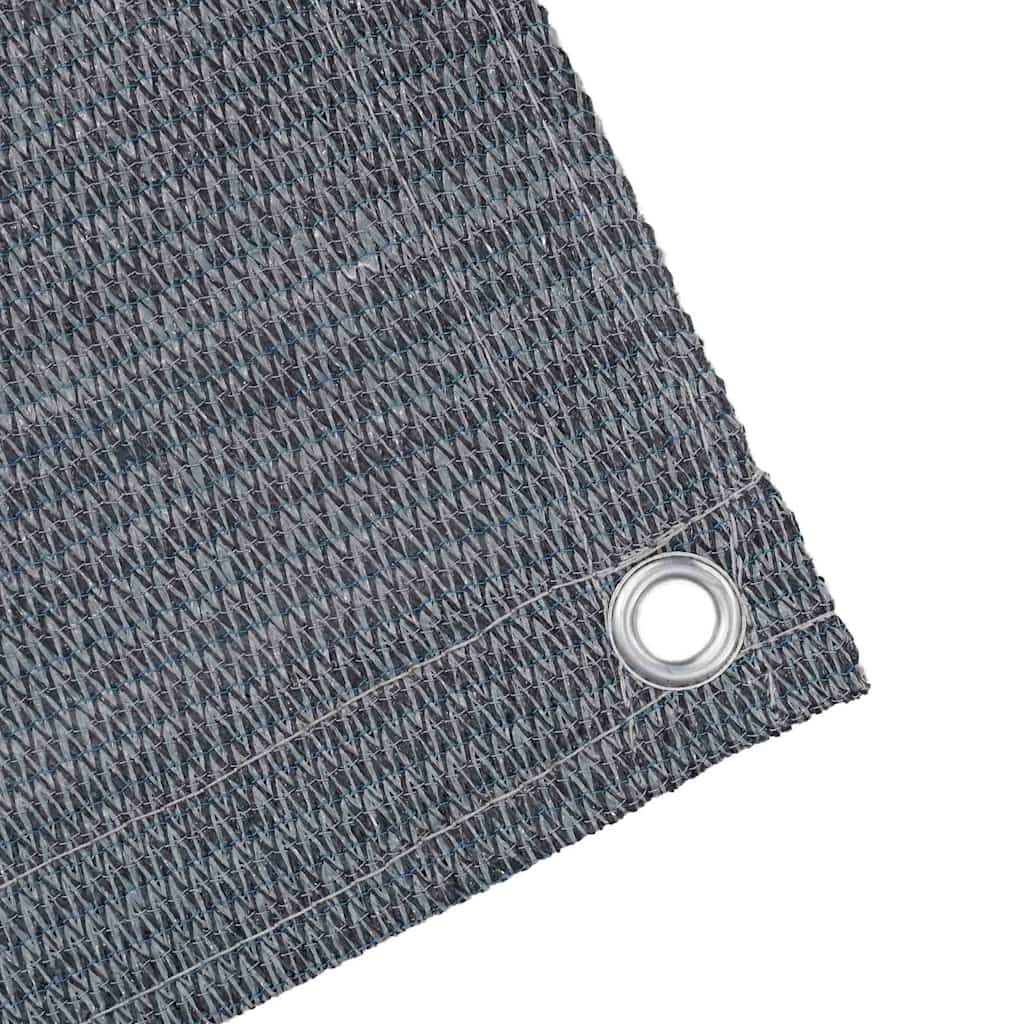 vidaXL Dywan pod namiot Niebieski i szary 700 x 400 cm Polietylen