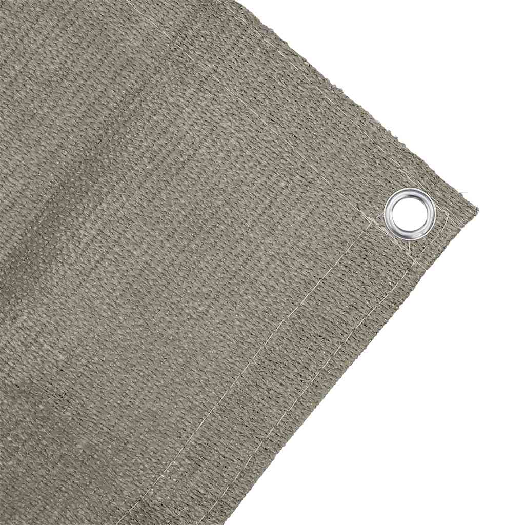 vidaXL Dywan pod namiot Jasnoszary 500 x 250 cm Polietylen