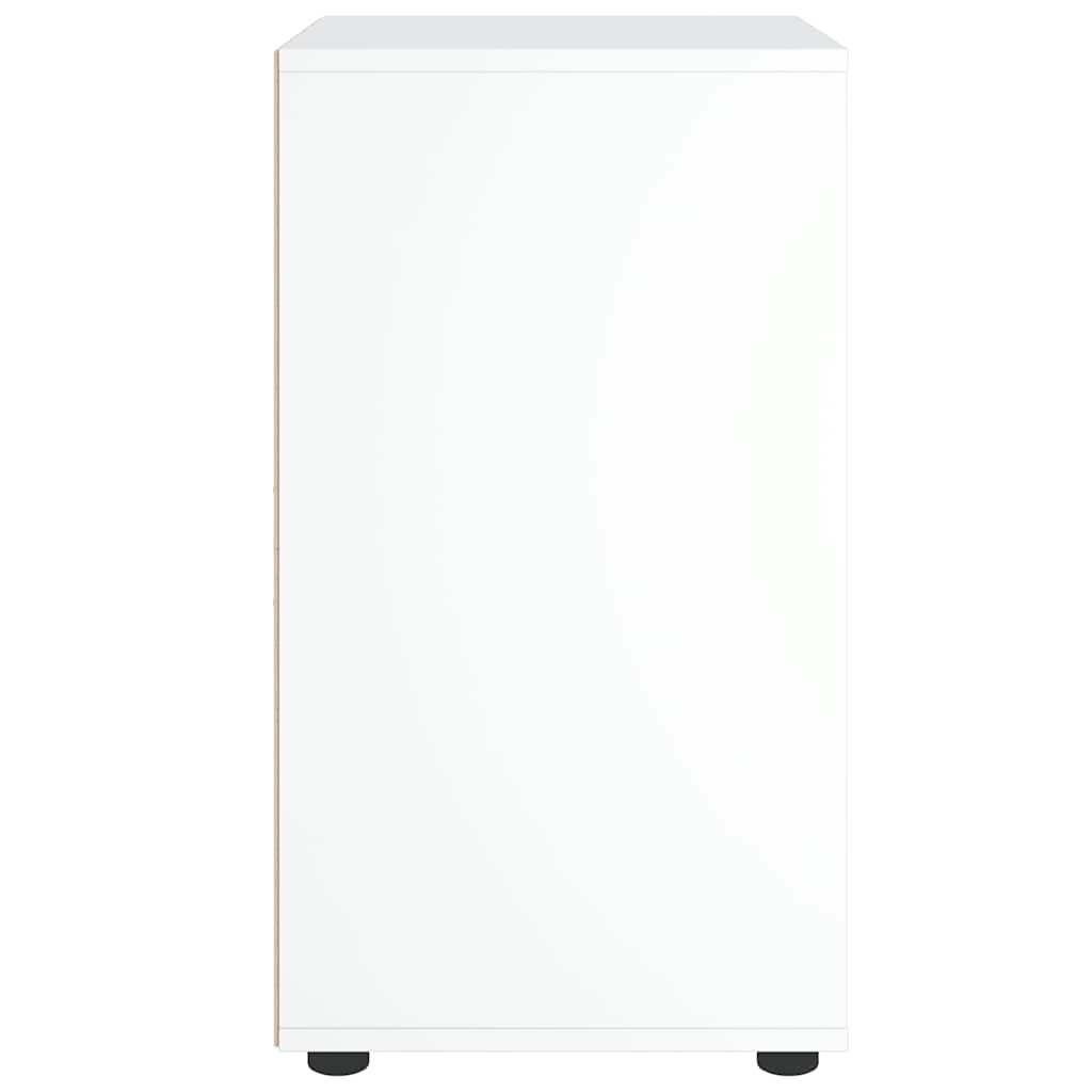 vidaXL Komoda "VISNES" Biała 60x40x73 cm Drewno klejone