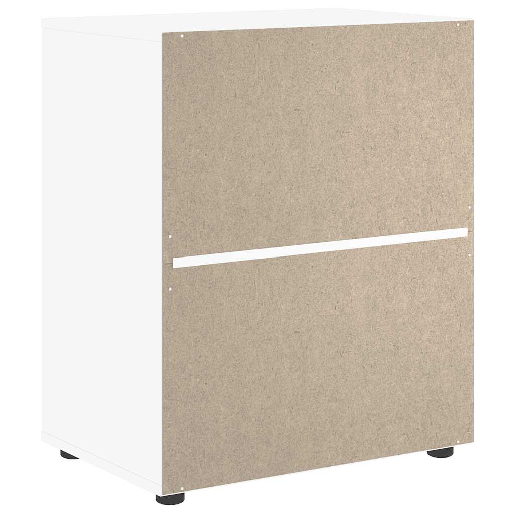 vidaXL Komoda "VISNES" Biała 60x40x73 cm Drewno klejone
