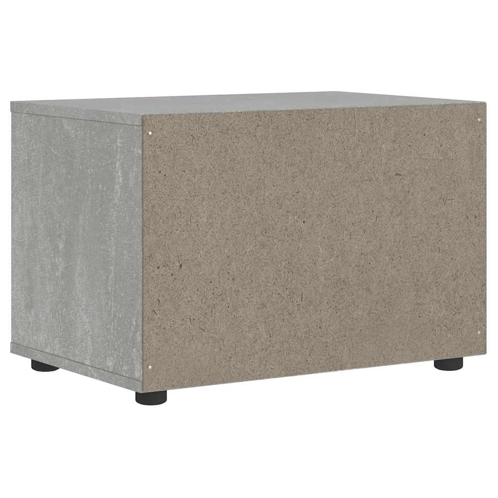 vidaXL Szafka RTV "VISNES" Betonowa Szara 60x40x38 cm Drewno klejone