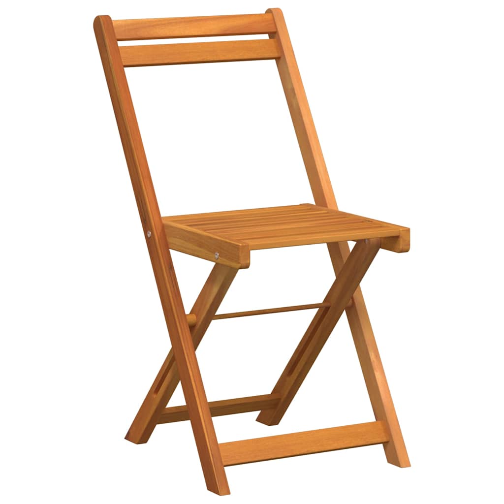 vidaXL Zestaw bistro 5 pcs Olej Naturalny Lite Drewno Akacji