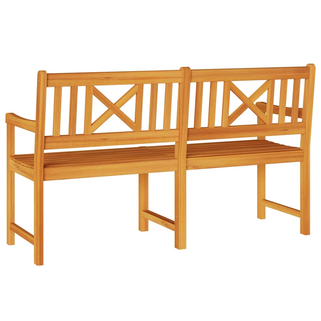vidaXL Ławka ogrodowa naturalny 150 x 56 x 90 cm Lite Drewno Akacji