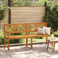 vidaXL Ławka ogrodowa naturalny 180 x 56 x 90 cm Lite Drewno Akacji