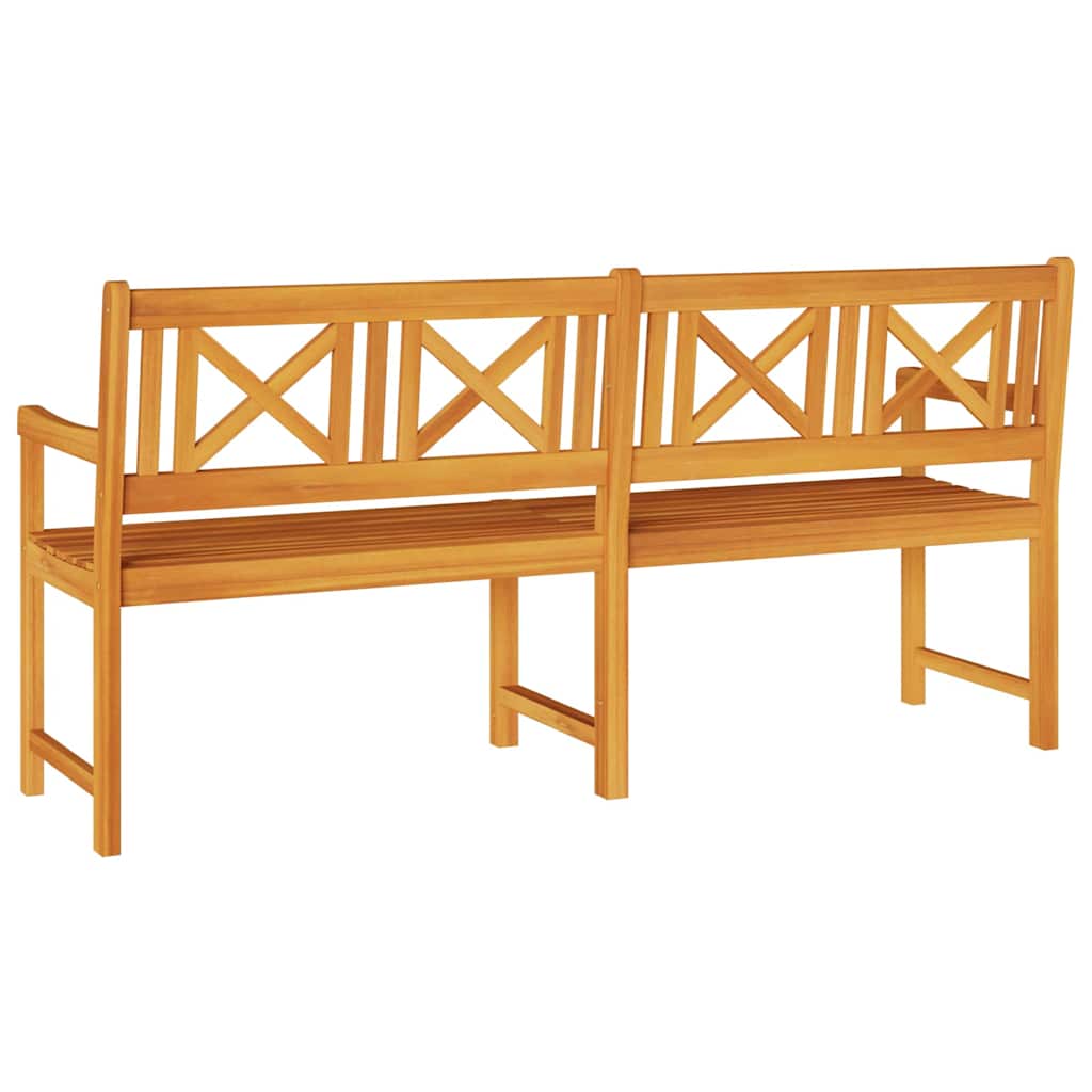 vidaXL Ławka ogrodowa naturalny 180 x 56 x 90 cm Lite Drewno Akacji