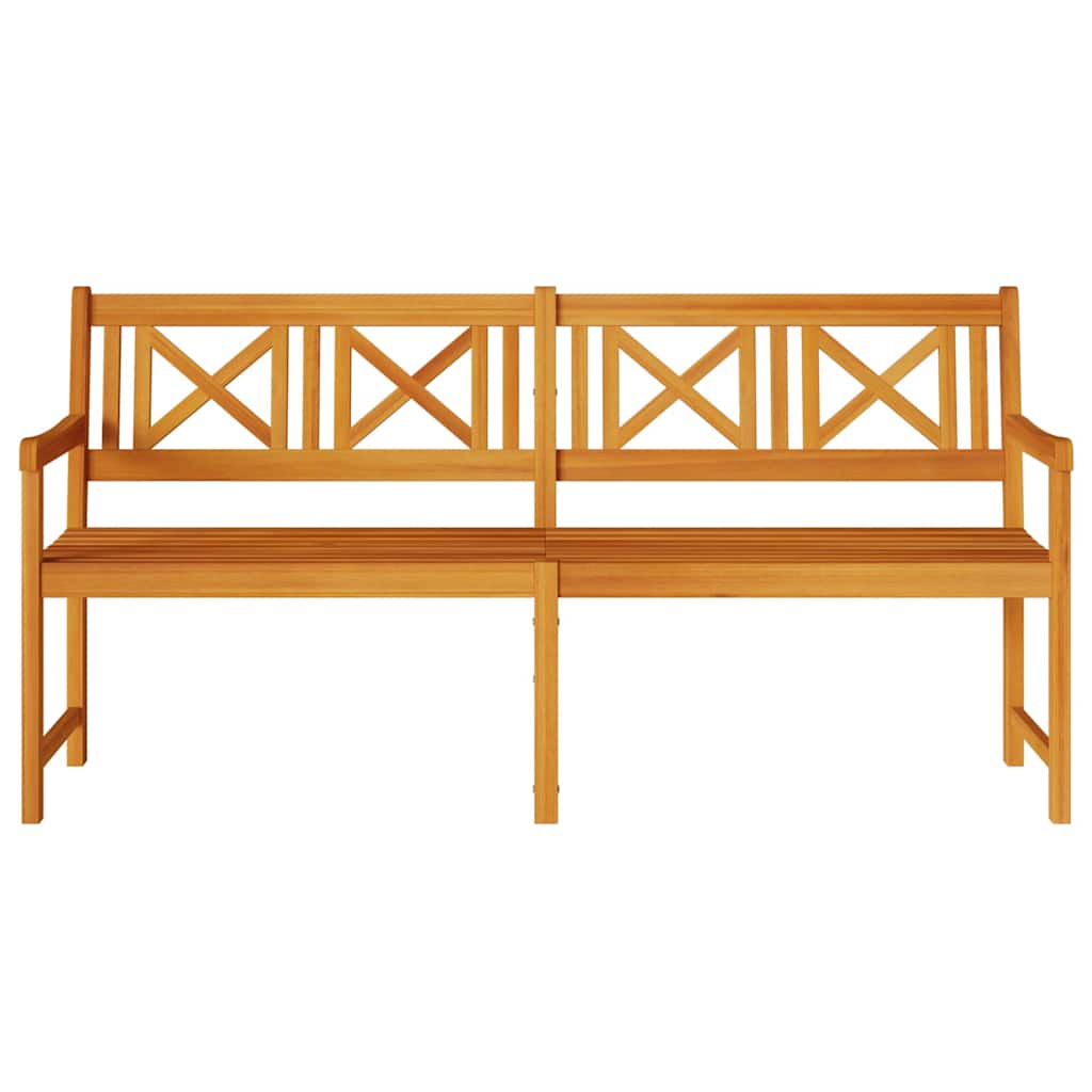 vidaXL Ławka ogrodowa naturalny 180 x 56 x 90 cm Lite Drewno Akacji