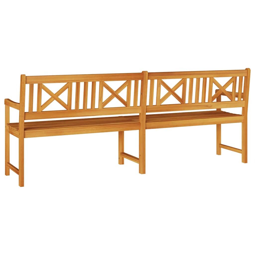 vidaXL Ławka ogrodowa naturalny 220 x 56 x 90 cm Lite Drewno Akacji