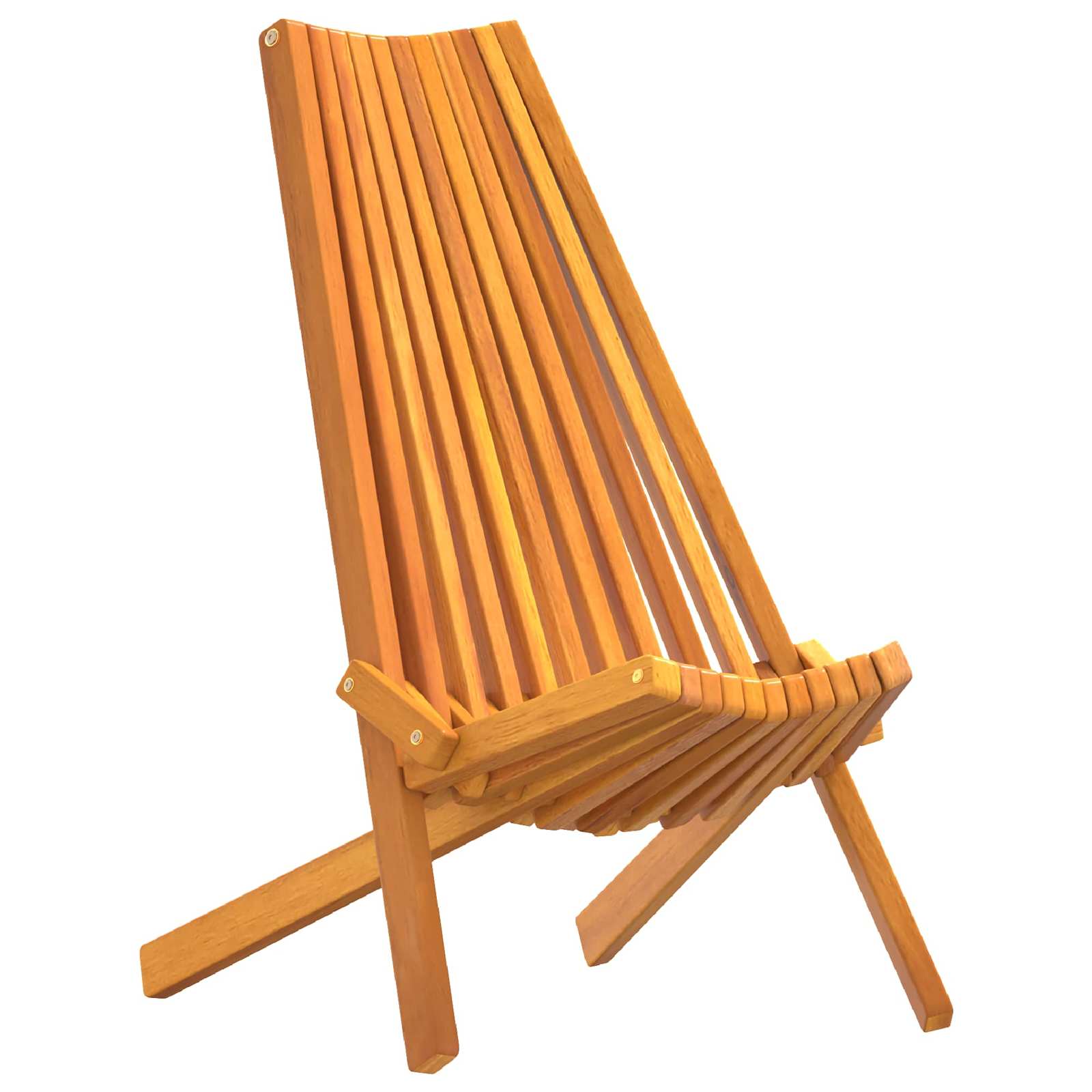 vidaXL Krzesło 2 pcs Brązowy 69 x 56 x 84 cm Lite Drewno Akacji