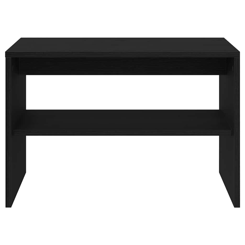 vidaXL Szafka RTV Czarny Dąb 60x40x40 cm Drewno klejone