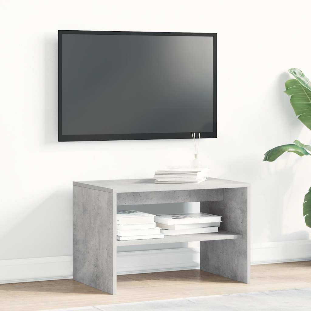 vidaXL Szafka RTV Betonowa Szara 60x40x40 cm Drewno klejone
