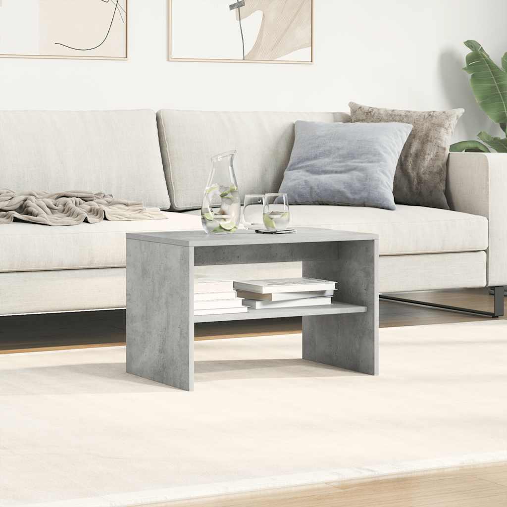 vidaXL Szafka RTV Betonowa Szara 60x40x40 cm Drewno klejone