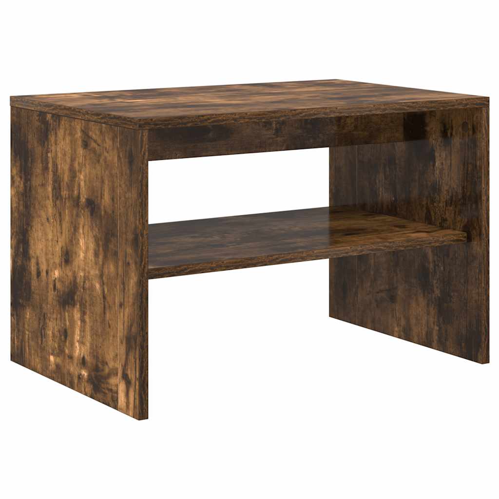 vidaXL Szafka RTV Dąb wędzony 60x40x40 cm Drewno klejone