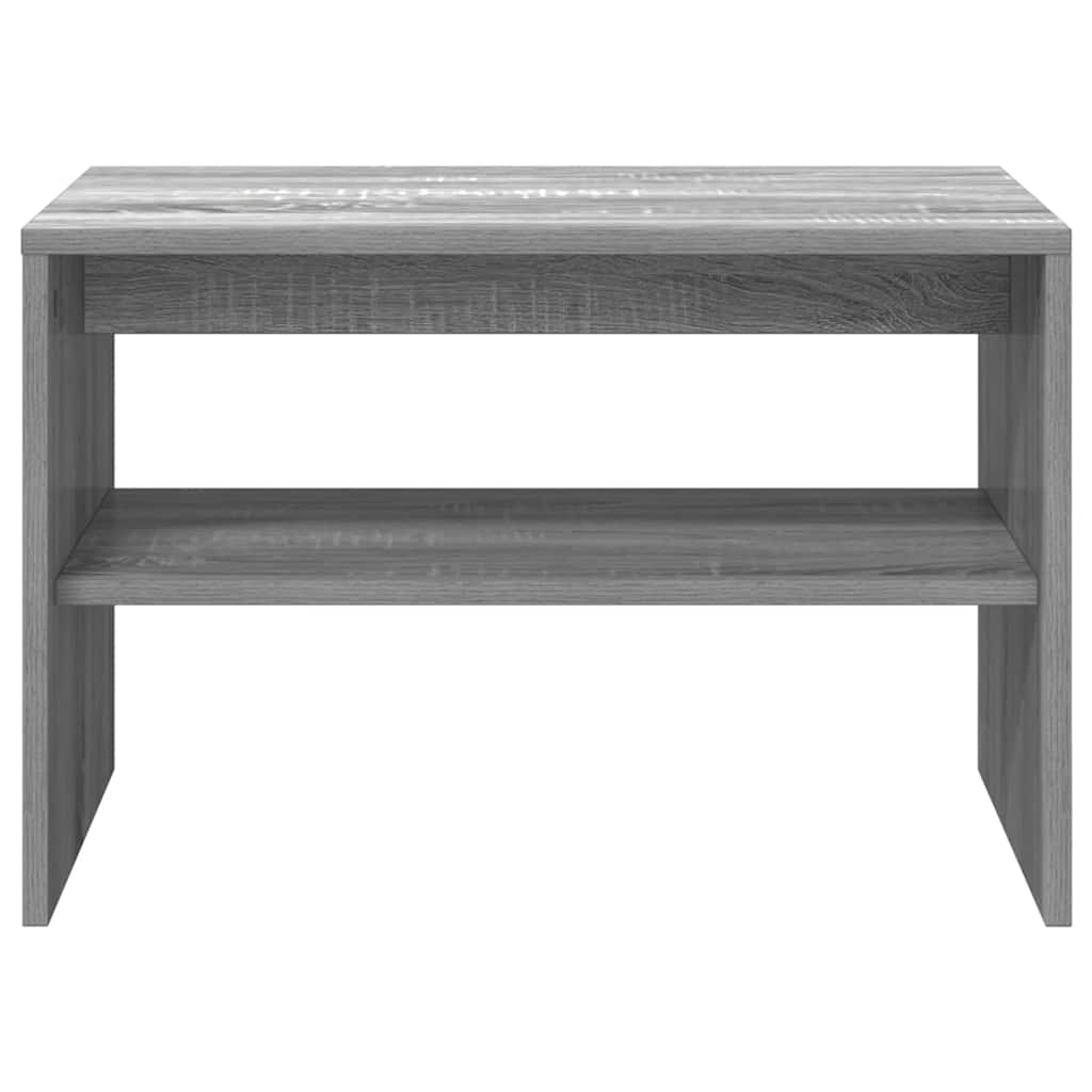 vidaXL Szafka RTV Sonoma Szara 60x40x40 cm Drewno klejone