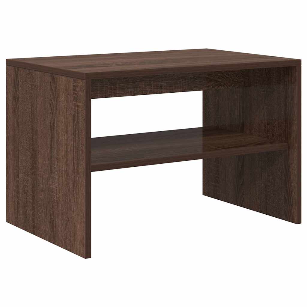 vidaXL Szafka RTV Brązowy Dąb 60x40x40 cm Drewno klejone