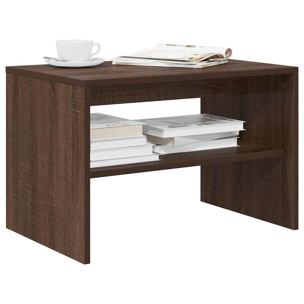 vidaXL Szafka RTV Brązowy Dąb 60x40x40 cm Drewno klejone